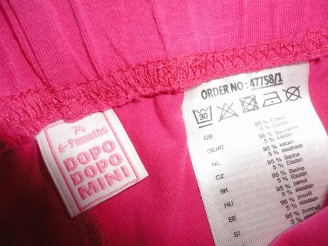 Krásný setík dopodopo, tunika, legíny, vel. 6-9 m., 68–80