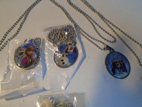 Frozen ledové království čelenka řetízek olaf elsa, 