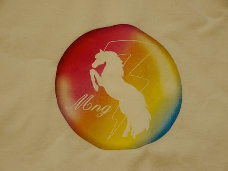 Mng bily top s koníčkem duha s, mango,s