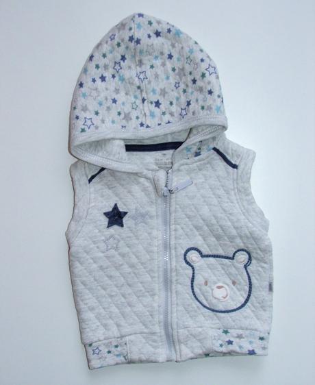 M265 vesta s kapucí vel. 68, 68