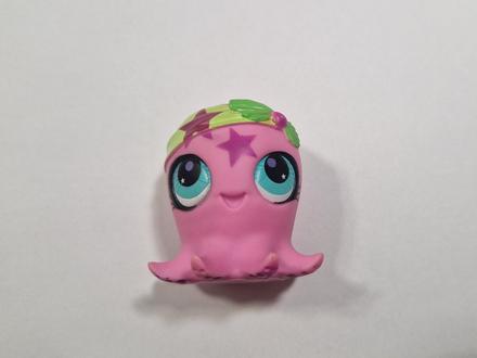 Littlest pet shop růžová chobotnice, 