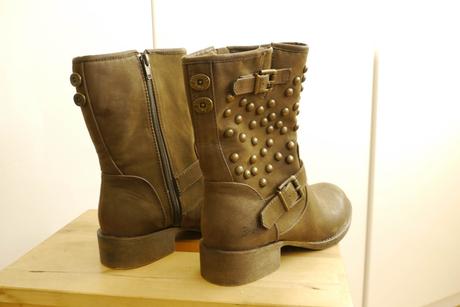 Hnede polokozacky rovna podrazka blowfish vel.37, 37