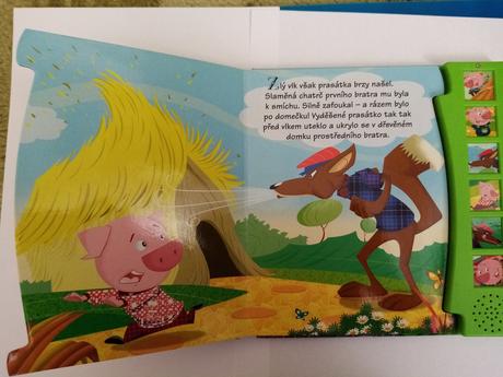 Leporelo  3 prasátka, 