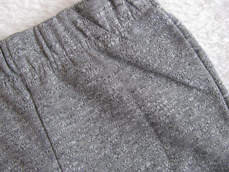 Pohodlné šedé šortky, teplákovina, střik, george,68