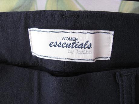 Tmavě modré strečové přiléhavé kotníkové kalhoty, tcm,38