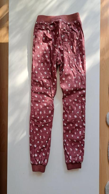 Kalhoty se srdíčky, h&m,122