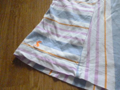 Pruhaté šaty vel. 10-11, 146