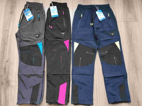 Softshellové jarní kalhoty 116-170, 116 - 170