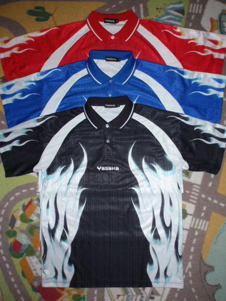 Funkční sportovní triko-dres 3 ks - yasaka, m