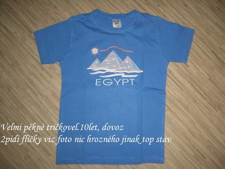 Tričko egypt vel.10let, 134