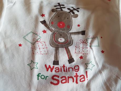 Dětské vánoční body vel. 9-12 měsíců , značky f&f, f&f,80