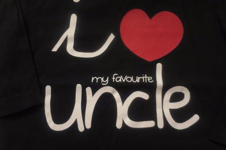 Tričko "oslavující" strejdu, zara,92