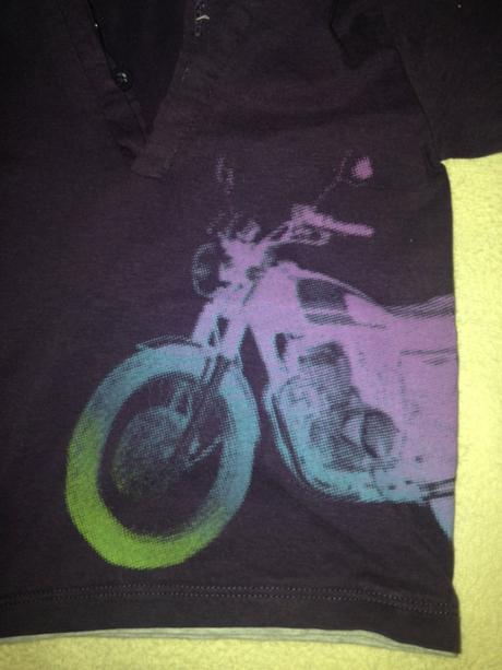 Dívčí halenka motorka, c&a,80