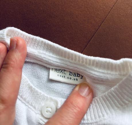 Svetr bílý zn. next - v.3/6 měs., next,68
