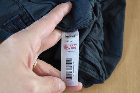 Kraťasy vel. 6 - 7 let, nutmeg,122