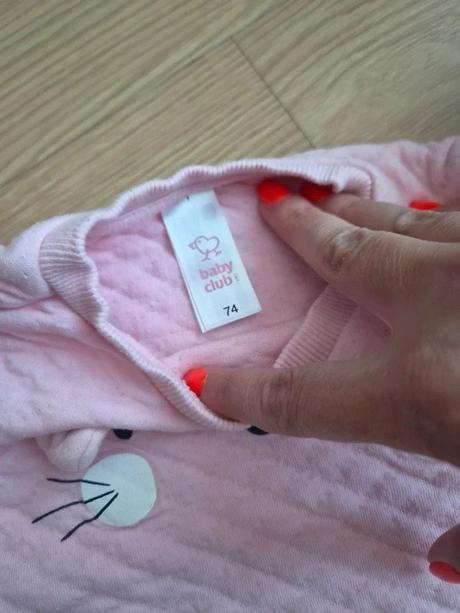 Mikina baby club, vel. 74, baby club,74