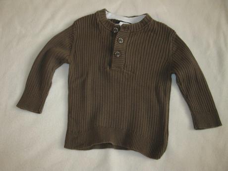 Hnědý svetr, next,80