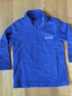 Modrá mikina/flíska/fleeska  3-4roky, regatta,104