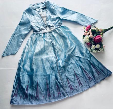 K1/ kostým frozen ii elza - v.5/6 let,