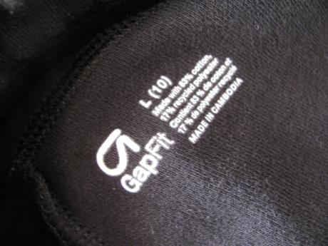 Černé chlapecké bavlněné tepláky gap, gap,140