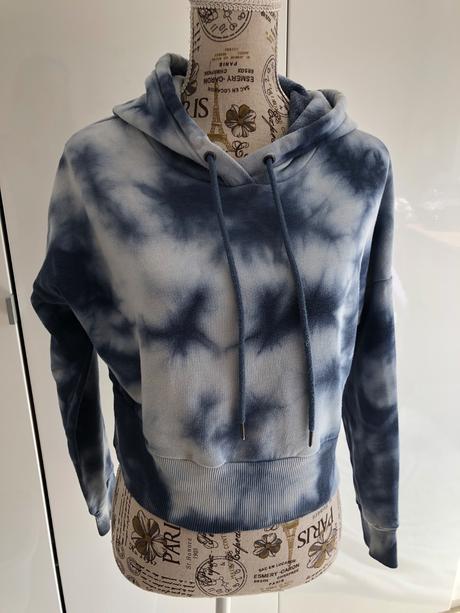 Mikina batikovaného vzhledu xs, xs