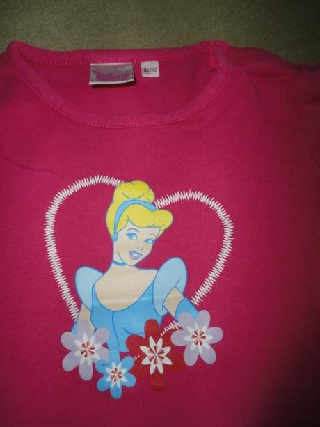 Krásné triko disney princess, vel. 86/92, disney,92