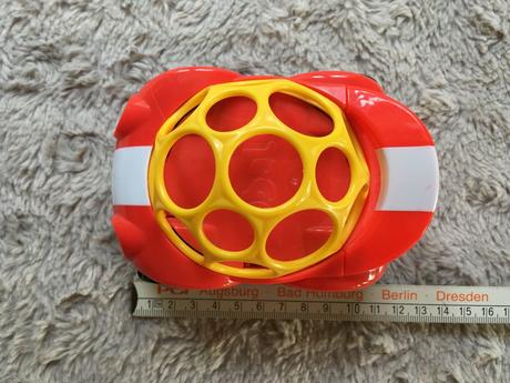 Dětské autíčko oball červené, 