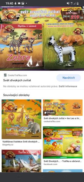 Knížky Deagostini - hraj si a uč se - Kamarádi z lesa, Veselá farma, Svět divokých zvířat. Nemáte někdo?