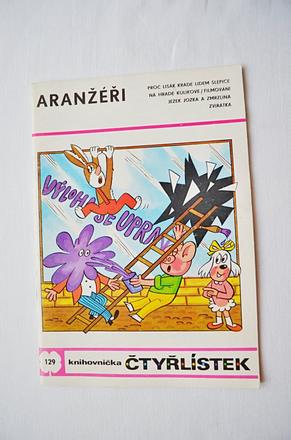 Dětský časopis čtyřlístek 129/ aranžéři,