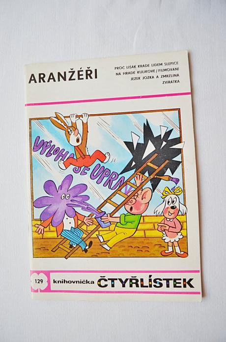 Dětský časopis čtyřlístek 129/ aranžéři,