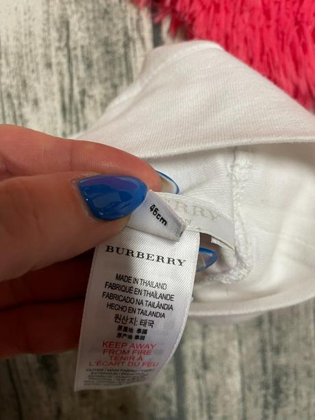 Dívčí čepička burberry 46cm, burberry,68