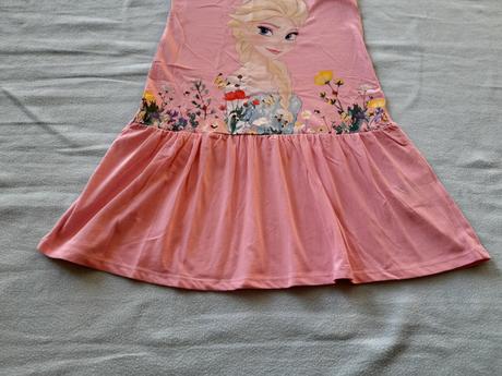 2 x letní šaty, ham, vel 122/128, h&m,122