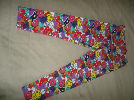 Krásné legíny river island, vel. 8-9 let, river island,134