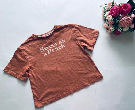 Triko crop top - v .6/7 let, george,122