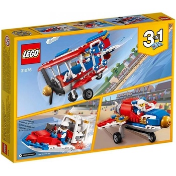 Lego creator 31076 odvážné kaskadérské letadlo,