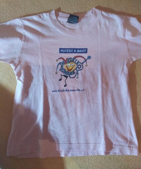Tričko romaneto 116/122, 122