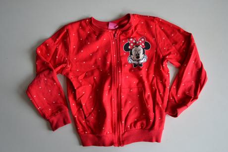 Bavlněná mikina s minnie, disney,122