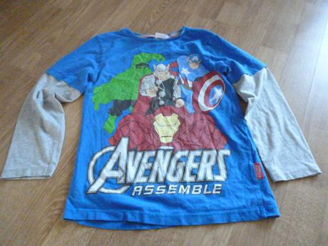 Triko marvel hrdinové vel. 5-7, marvel,128