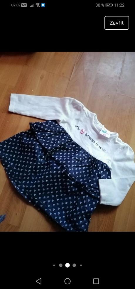 Dětské tričko se sukýnkou, topomini, topomini,92