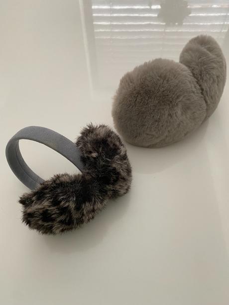 2 ks zimní klapky na uši,