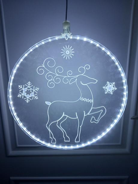 Velká svítící dekorace 3x, 