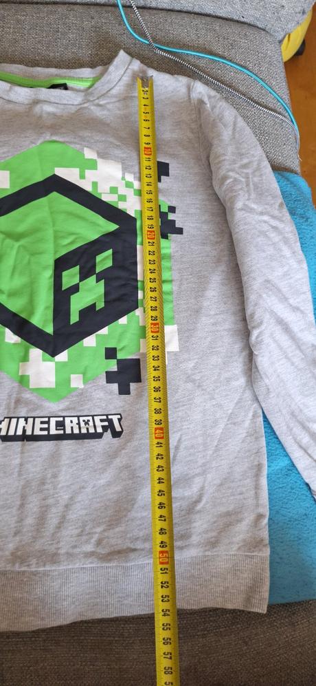 Chlapecká mikina vel. 146/152, minecraft, 146