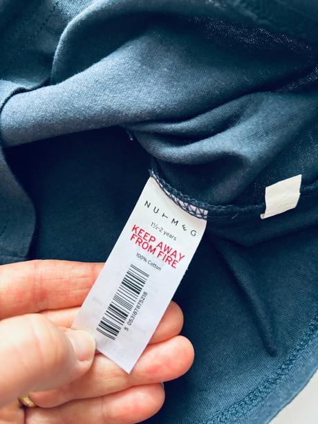 Triko modré - v.18/24 měs, nutmeg,92