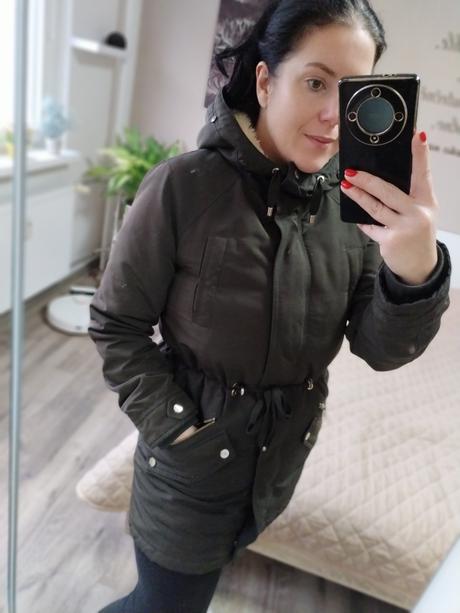 Dámský zimní kabát m/38, pimkie,m
