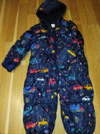 Zimní kombinéza s auty 86 bluezoo, bluezoo,86