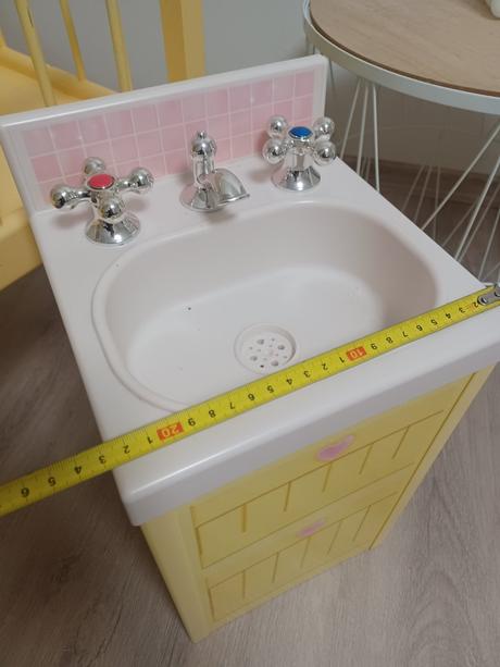 Maxi postýlka pro panenky 70cm,