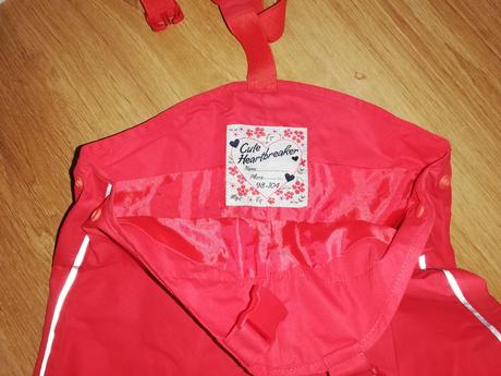 Nepromokavé kalhoty tcm 98/104, tcm,98