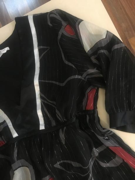 Černá halenka s výstřihem, vel m-xl, new look, new look,xl