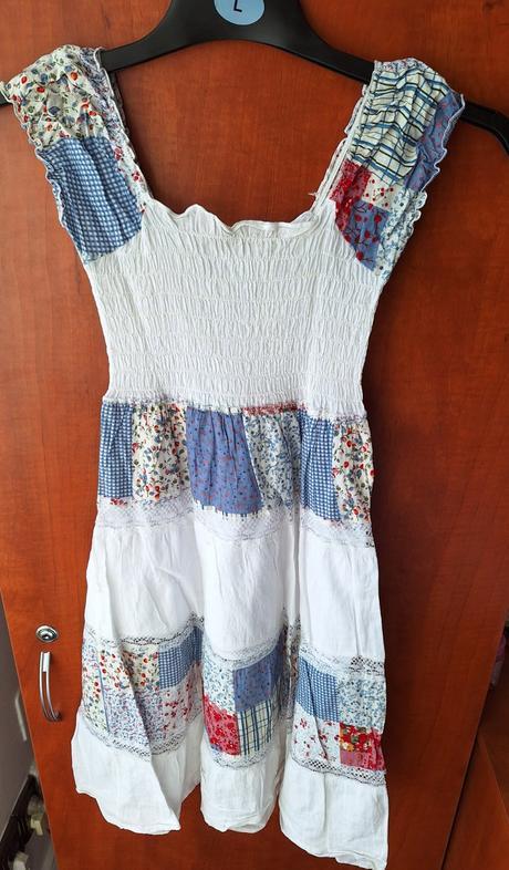 Letní dívčí šaty vel. 146 / 152, 146