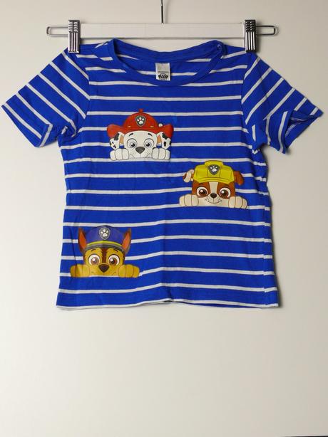 Tričko tlapková patrola, c&a,98